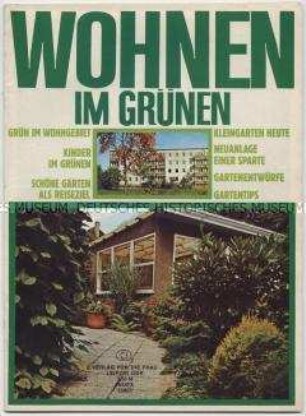 Ratgeber für Haus und Garten "Wohnen im Grünen"