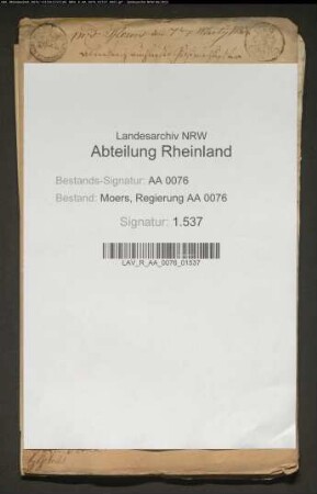Eintragungen ins Hypothekenbuch