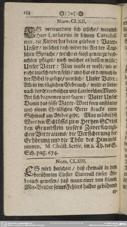 Num. CLXII.