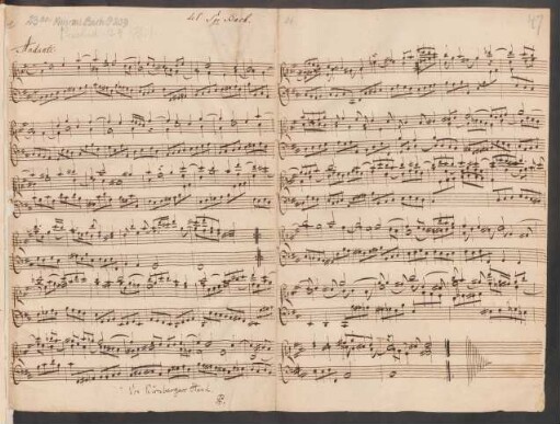 Präludien und Fugen. Auszüge (Präludium); cemb; h-Moll; BWV 869/1