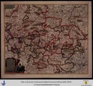 Nova atque exacta Franconiae tabula