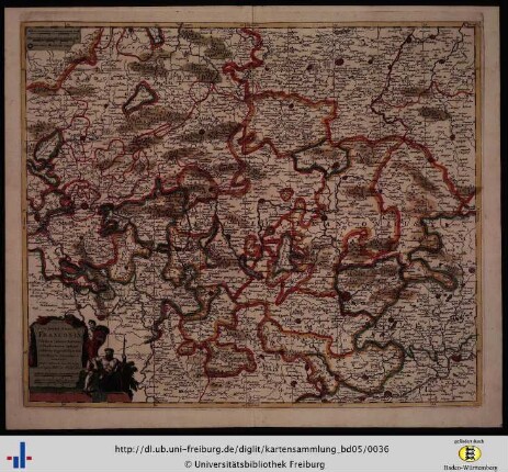 Nova atque exacta Franconiae tabula