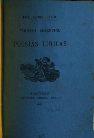 Parnaso Arjentino : Poesias líricas