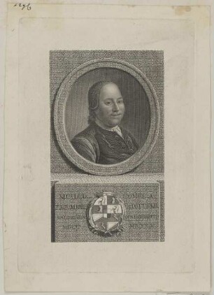 Bildnis des Nicolaus Ludwig a Zinzendorf