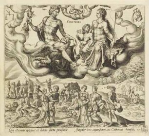 Das sanguinische Temperament, Blatt 1 aus der Folge "Die vier Temperamente"