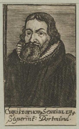 Bildnis des Christophorus Scheiblerus