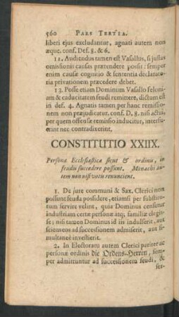 Constitutio XXIIX.