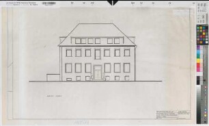 Arnsberg, Staatsanwaltschaft, Hauptgebäude, Süd-Ansicht