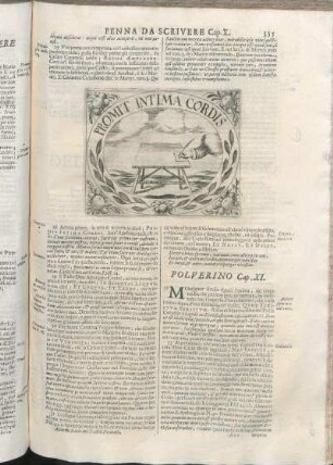 Polverino Cap. XI. [Riga Cap. XII., Sigillo Cap. XIII.]