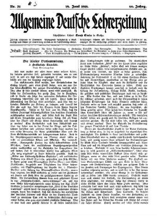 Die Kieler Versammlung