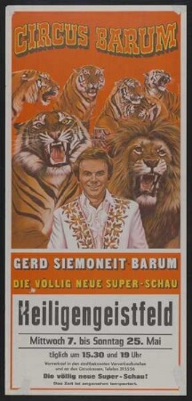 Circus Barum, Hamburg, ohne Jahr