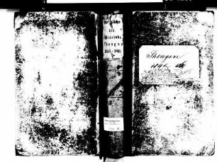 Tengen KN; Katholische Gemeinde: Standesbuch 1846-1869