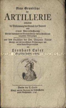 Regelwerk der Artillerie