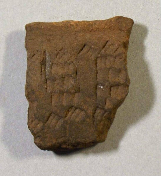 Fragment eines Gefäßes