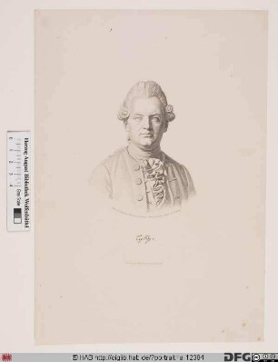 Bildnis Gotthold Ephraim Lessing