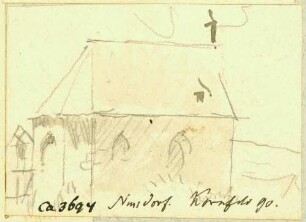 Nußdorf Kapelle in seitlicher Ansicht