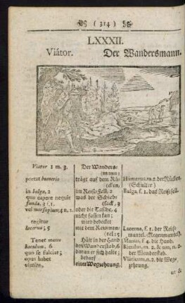 LXXXII. Viátor. Der Wandersmann