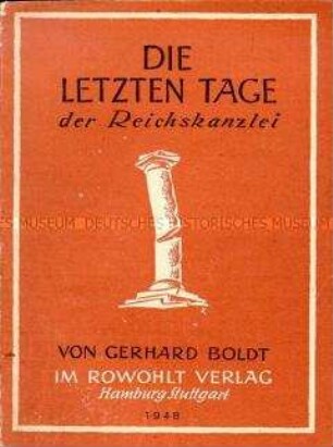 Erzählung aus den letzten Tagen des Zweiten Weltkrieges
