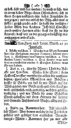 Am XXVI ten sont. nach Trinit. Matth. 25.31