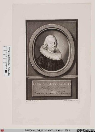 Bildnis Jacob Christian Schaeffer