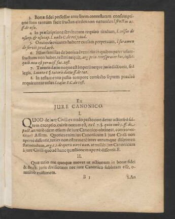 Ex Jure Canonico.