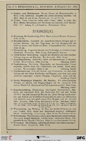 Steinzeug (Nr. 13-26)