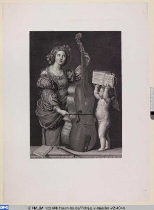Die Hl. Caecilia