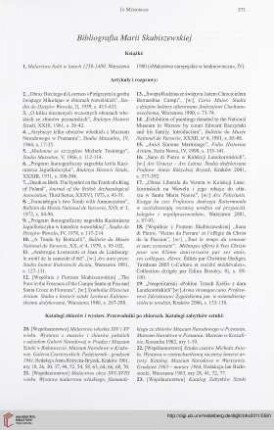73: Bibliografia Marii Skubiszewskiej