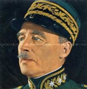 Schallplatte mit Aufnahmen des Generals Henri Guisan, mit Begleitheft (deutsch/französisch)