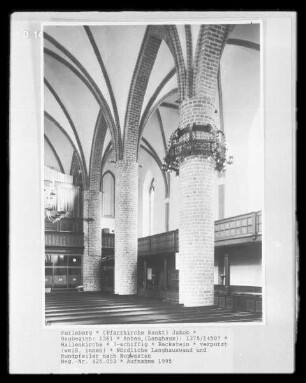Pfarrkirche Sankt Jakob — Innenraum