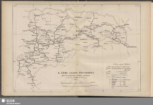 K. Sächs. Staats-Eisenbahnen und in Staatsverwaltung befindliche Privatbahnen