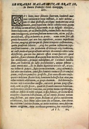 Oratio in funere Francisci Cardinalis Gonzagae