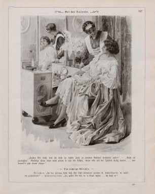 "Bei der Toilette"