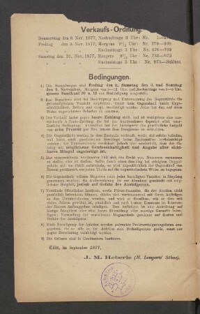 Bedingungen
