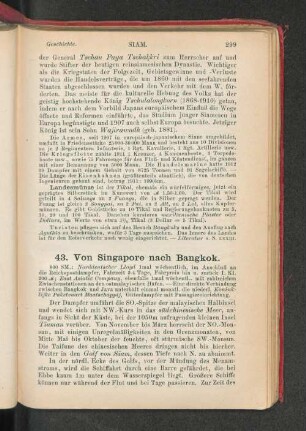 43. Von Singapore nach Bangkok.