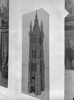 Modell des Turms von Sankt Bavo
