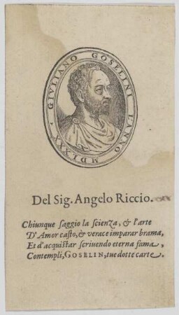 Bildnis des Giuliano Goselini