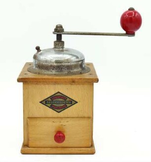 Kaffeemühle "Garantiert geschmiedetes Mahlwerk"