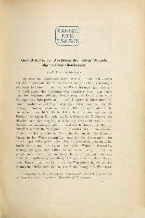 Katalog mathematischer und mathematisch-physikalischer Modelle, Apparate und Instrumente, [1]. [Hauptband]