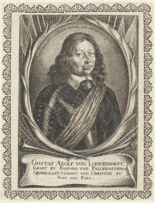 Bildnis des Gustaf Adolf von Loewenhavpt