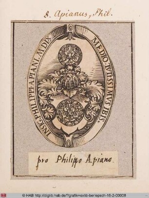 Wappen des Philipp Apian