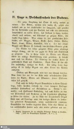 IV. Lage u. Beschaffenheit des Bodens