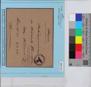 Dienstbrief, Schiffsname/Landeinheit: Marine-Artillerie Kommandeur im Abschnitt Brest, Feldpostnr. 01512; Frankatur, Mi.-Nr.: [Keine]; Poststempel: Feldpost e 18.2.42; Nebenstempel: Feldpost Dienststelle Feldpost-Nr. 01512