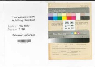Entnazifizierung Johannes Schirmer , geb. 01.12.1892 (Polizist)