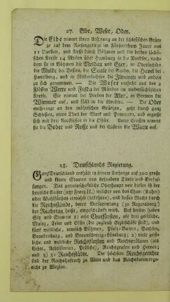 27. Elbe, Weser, Oder