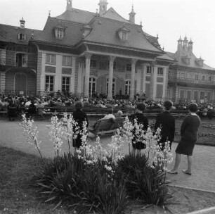Dresden. Schloss Pillnitz, Wasserpalais, Konzertaufführung