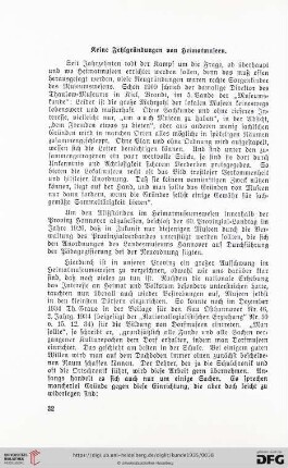 3: Keine Fehlgründungen von Heimatmuseen