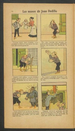 Las manos de Juan Dedillo - [Cómic]