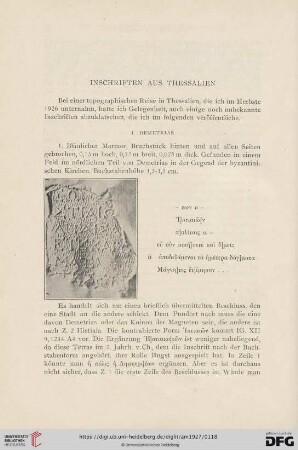 52: Inschriften aus Thessalien