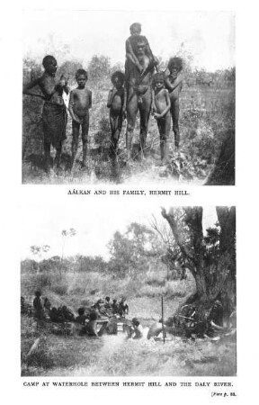 Aálkan and his Family, Hermit Hill Camp at Waterhole